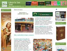 Tablet Screenshot of libreriasanjose.com.ar
